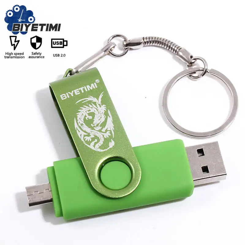 Многофункциональный USB флеш накопитель Biyetimi 64 ГБ 32 cle usb 16 8 флешка 4 Гб 2 0 для android|USB
