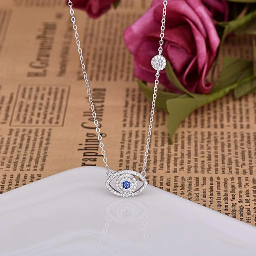 

High Quality Lucky Eye European And American Women Necklace Fashion Accessories Jewelry Choker