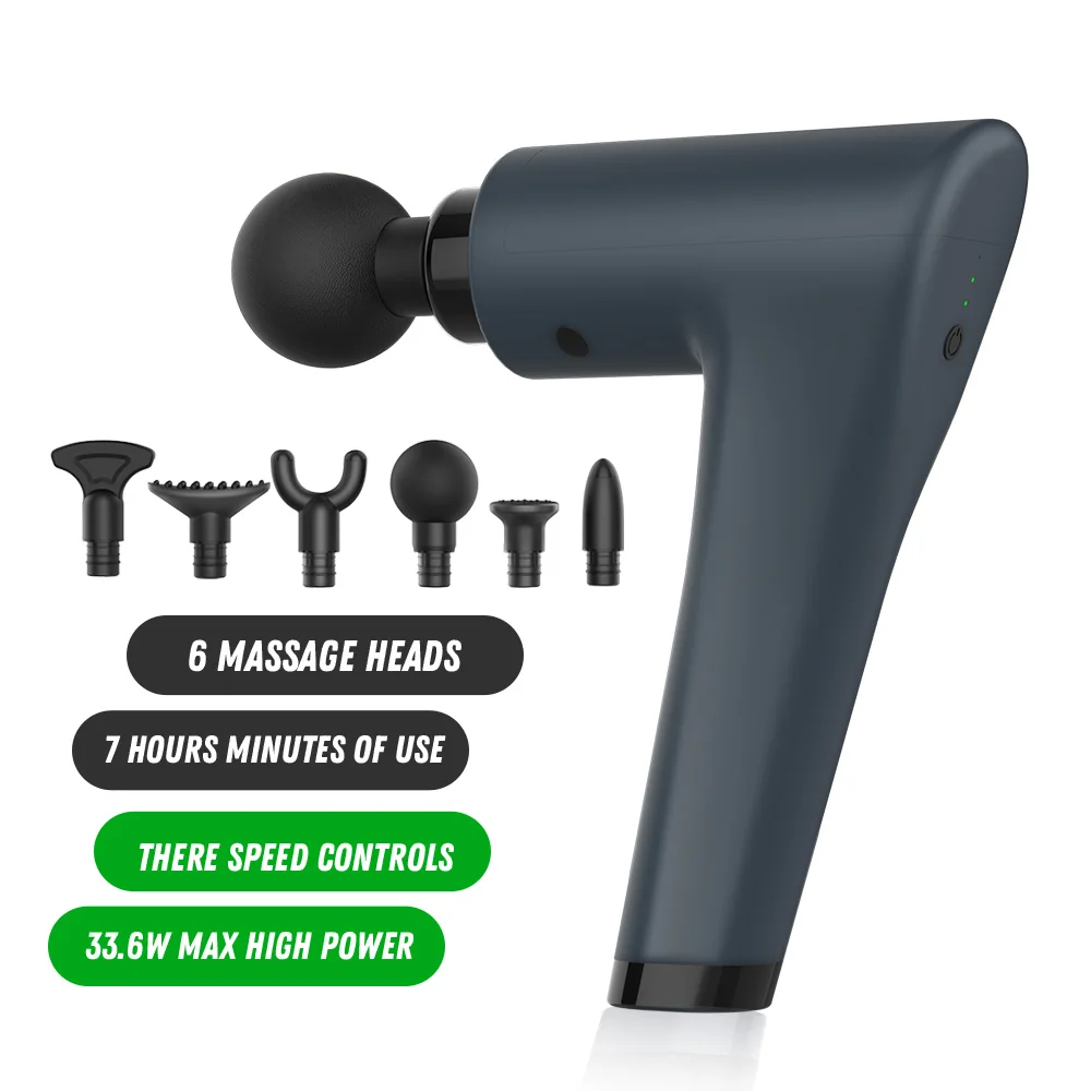 S7 Electric Massager Gun Body Muscle Relaxation Strong Massager Brushless Motor 3 Stalls Fascia Gun Sports Recovery Massager