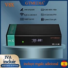 Спутниковый ТВ-приемник GTMEDIA V8X DVB-SS2S2X 1080P Full HD, декодер с поддержкой карты CA M3U CCam, встроенный Wi-Fi GTplayer