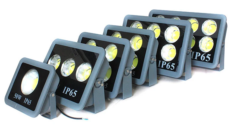 COB Светодиодный прожектор 100W 200W 300W 400W 500W 600W IP65 Refletor светодиодный прожектор светодиодный Exterieur пятно энергосберегающие лампы