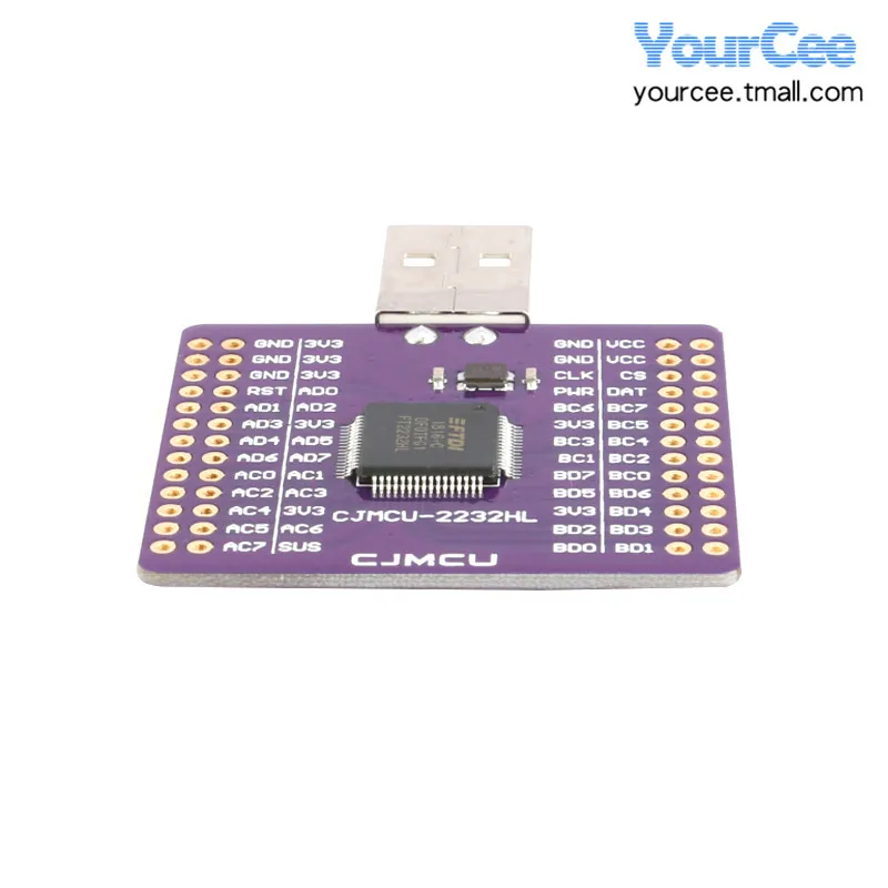 FT232H/FT2232HL модуль USB к FIFO/SPI/I2C/JTAG/RS232 последовательного порта/высокая скорость |