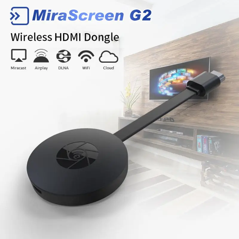 Mirascreen Цифровой HDMI медиа видео стример AnyCast зеркало ТВ палка Wifi ключ