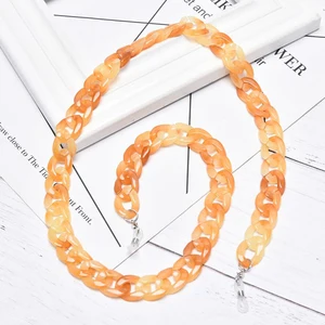 1 Pcs Women Sunglasses Chains Lanyard For Mask Eyeglasses Chains Sunglasses Holder Necklace Eyewear Retainer Accessories