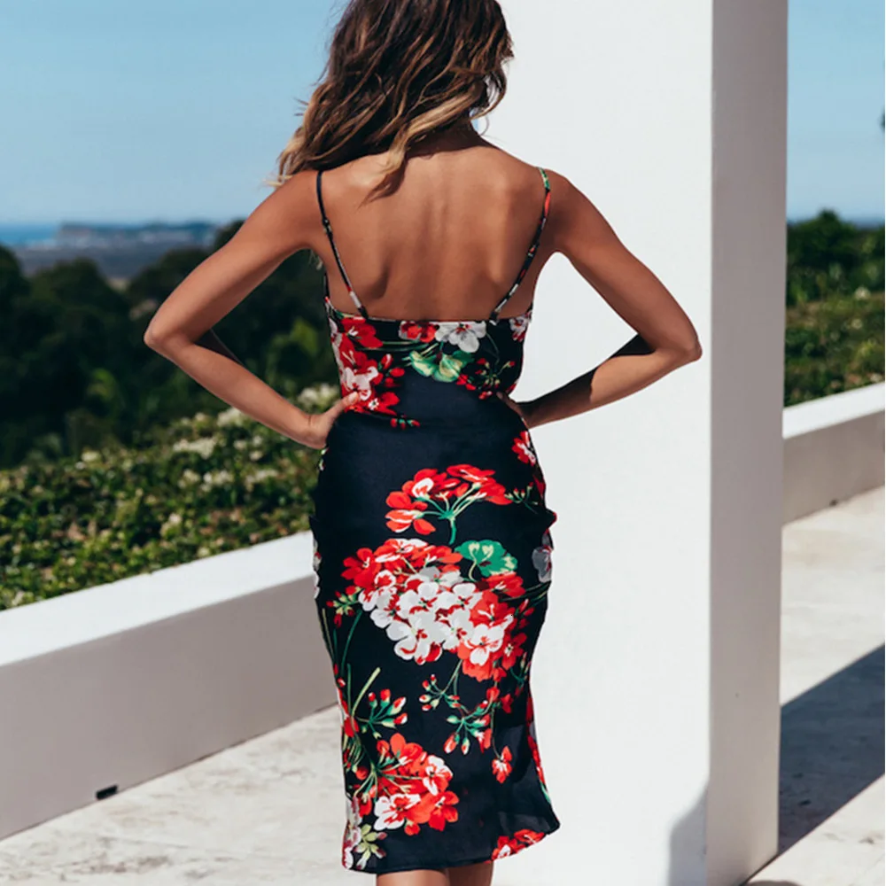 Welve Платье женское сексуальное пляжные платья Повседневное Плиссированное