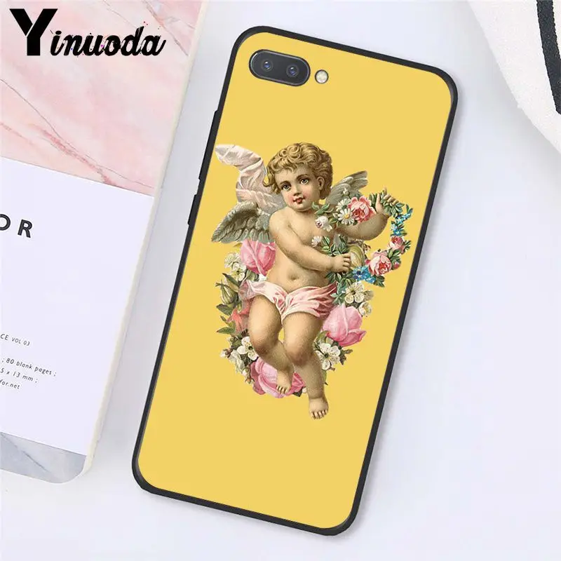 Чехол Yinuoda для телефона с винтажным рисунком радиая Ренессанса ангелов Huawei Honor 8A 8X