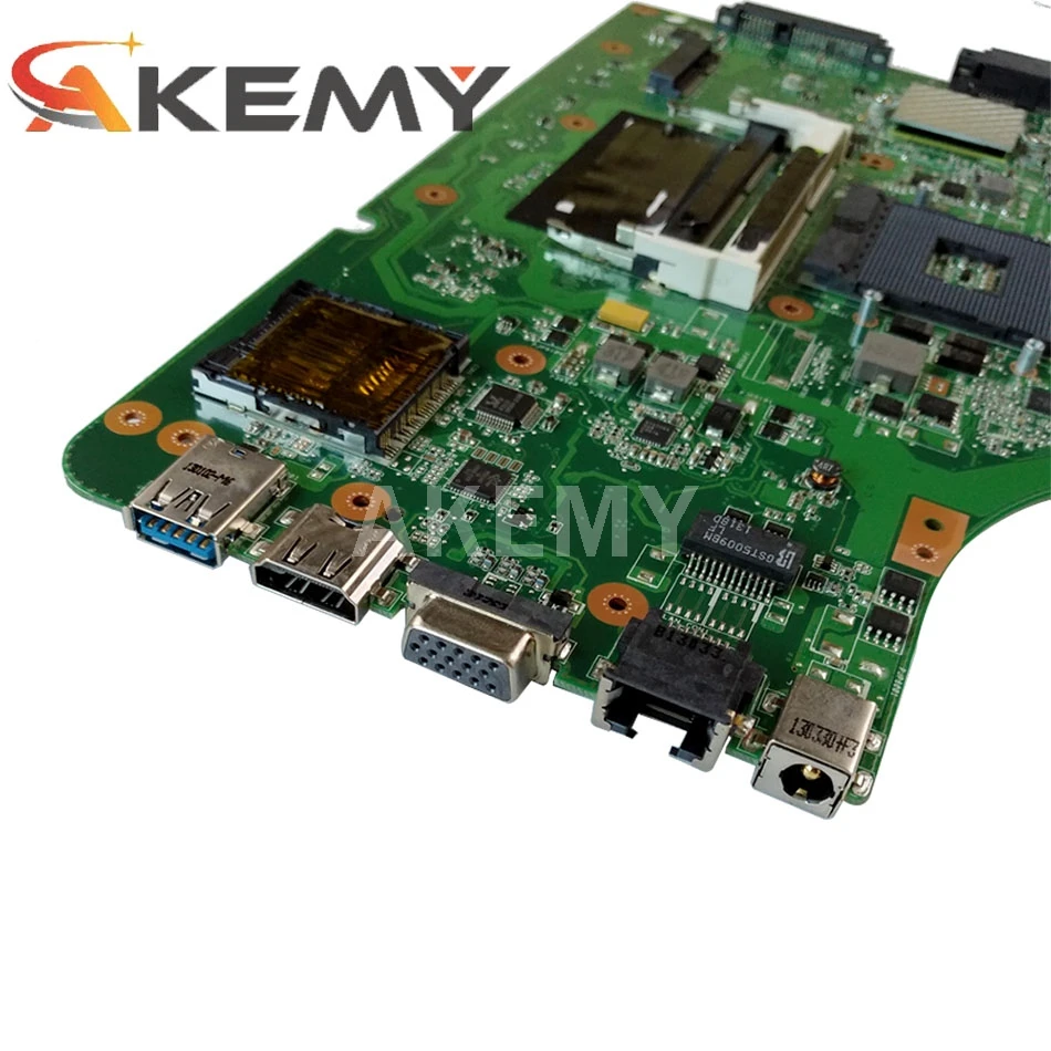 

Akmey New K53SM mainboard For ASUS K53SC X53S K53SV K53SJ P53SJ K53S laptop motherboard W/ GT630M/GT540M/2GB GPU