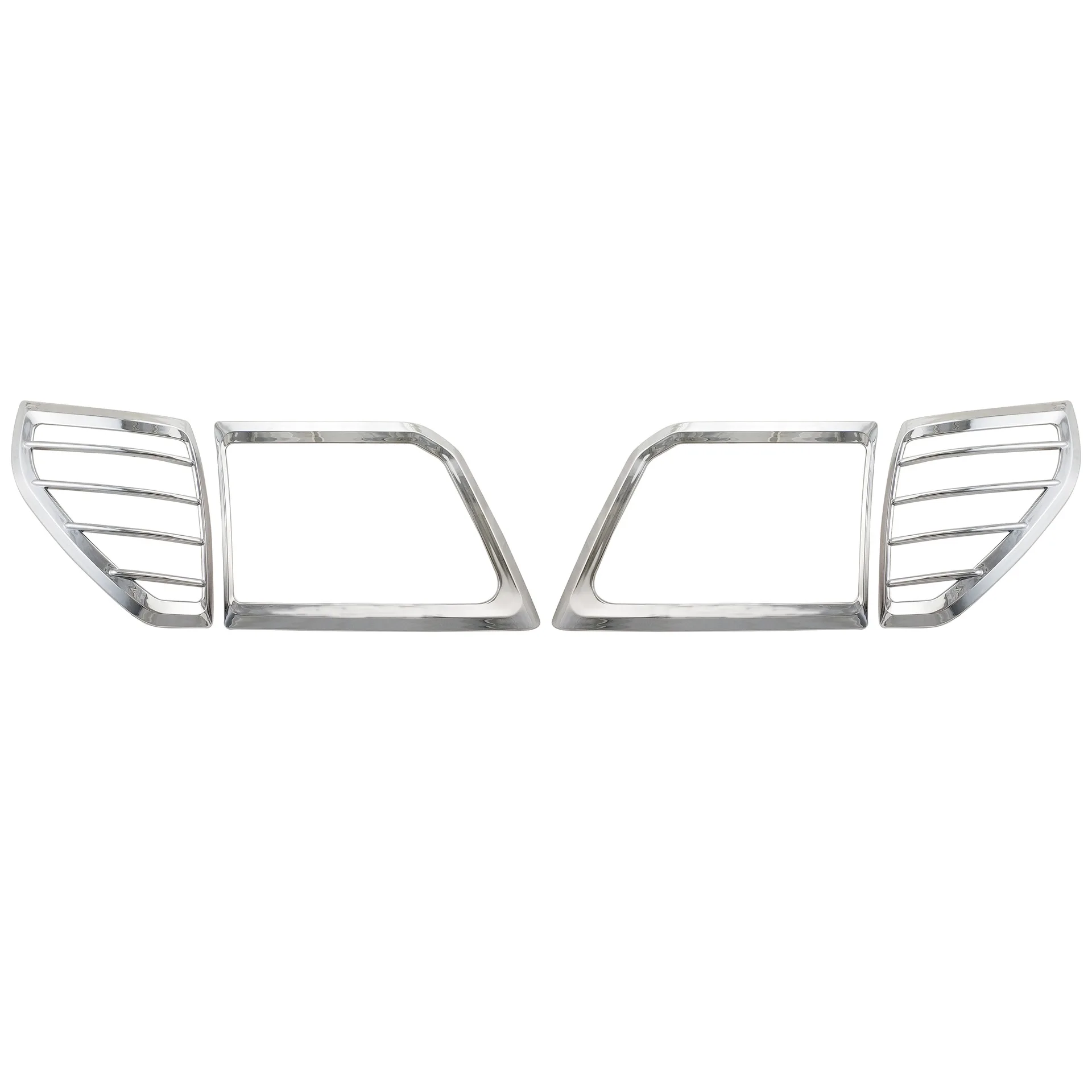 For Toyata Prado 3400 FJ90 front lampshade headlamp frame modification electroplating decoration accessories |