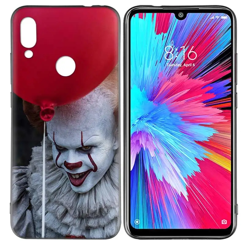 AX-014 Чехол Coque для Xiaomi mi 9 9T A3 Lite Red mi Note 7 K20 CC9e 6 5 7A 6A F1 Pro, чехол для телефона, чехол для телефона, чехол Pennywise Clown Horror - Цвет: AX-014