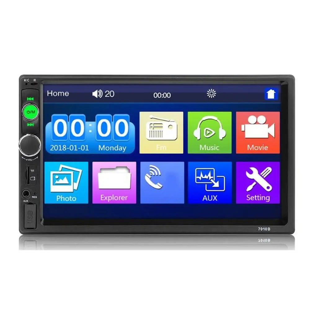 

2 Din Car Radio 7inch High-definition Autoradio Multimedia Player Touch Screen Audio Car Stereo MP5 Wireless