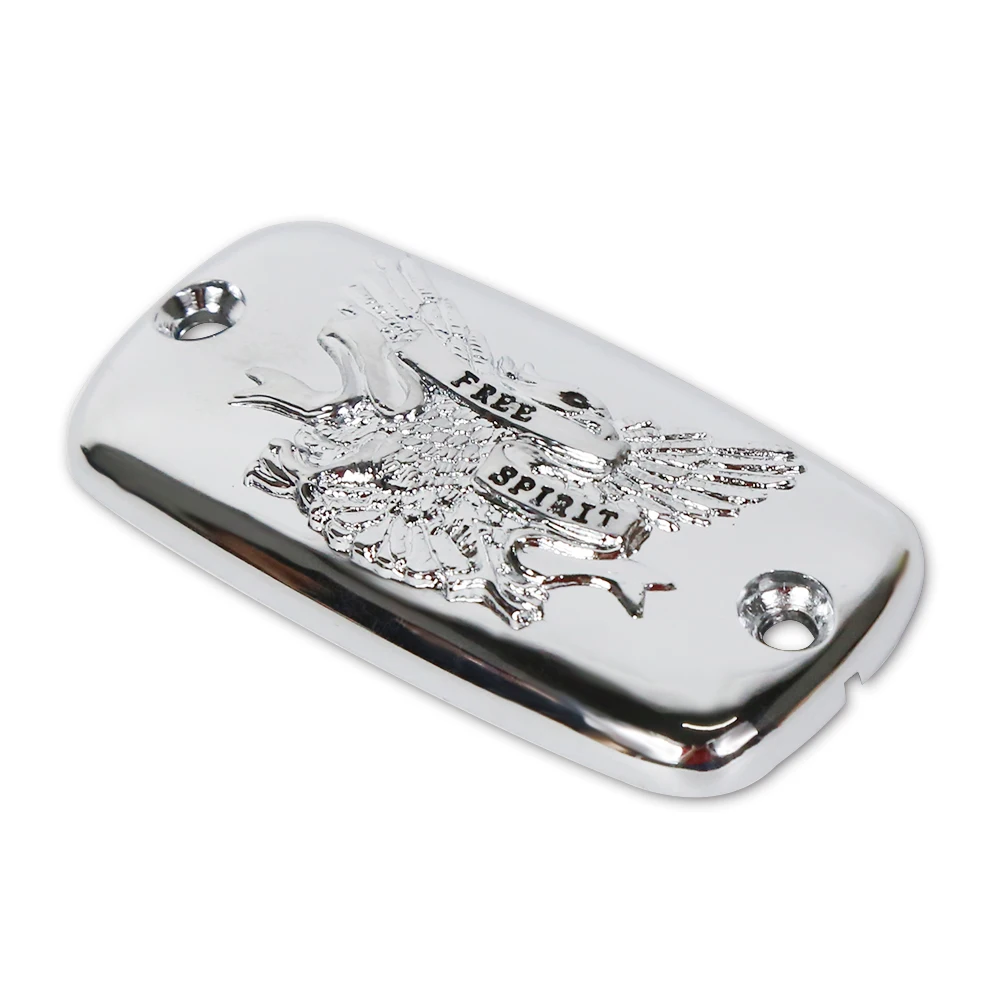 Новая Хромированная Крышка Резервуара тормозной жидкости для Honda Valkyrie Goldwing 1500 1800