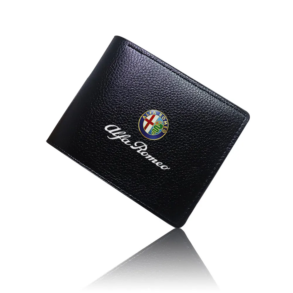 

Car leather wallet Card package for Alfa Romeo 159 Brera Giulia Giulietta gt gtv SPIDER STELVIO 8c 4c 166 156 147 146 145
