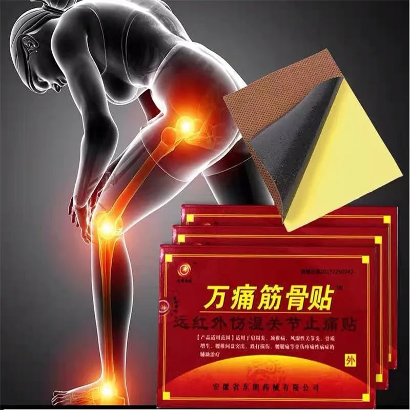

160Pcs/20Bags Medical Plasters Back Pain Relieving Patches Knee Pain Medicine Pain Orthopedic Plasters Muscle Pain Reliever
