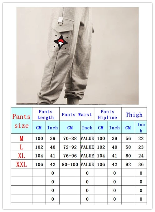 

Anime Japanese Cargo Pants Unisex Harajuku Streetwear Harem Pants Elastic Waist Sweatpants Hip Hop Training Joggers
