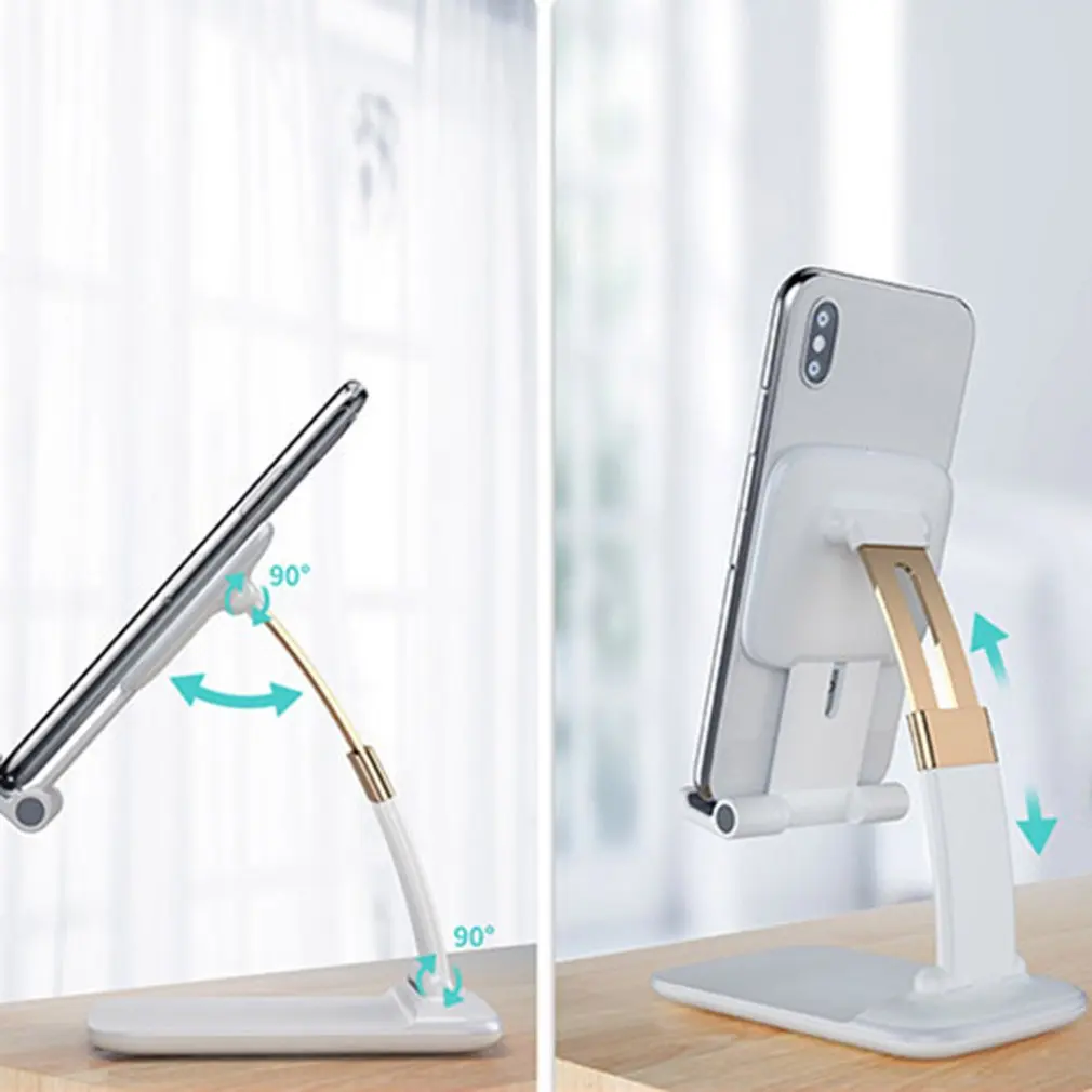 

Curve Scalable Flodable Desktop Phone Tablet Stand Holder Portable Support For 4-10.5 inch iPhone iPad Pro 10.5 Mount