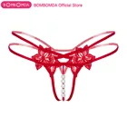 Женские сексуальные кружевные стринги BOMBOMDA, прозрачные трусики, сексуальное нижнее белье, женское эротическое белье, стринги, сексуальные трусики для секса