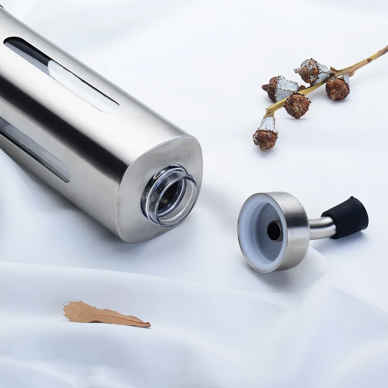 225 мл 304 масло с уксусом из нержавеющей стали оливковый диспенсер бутылка горшок