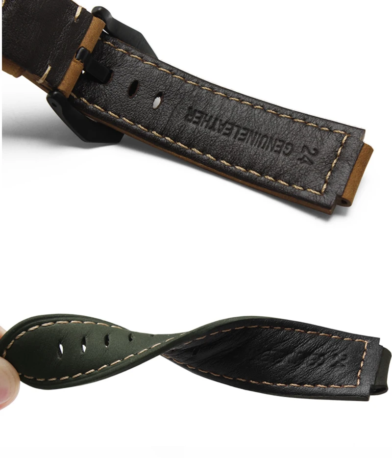Качественный ремешок из натуральной кожи для мужчин Timex T49859 | T2N720 | T2p141 | T2n722 | 723 | 738 | 739 ремешок с ремешком из нержавеющей стали