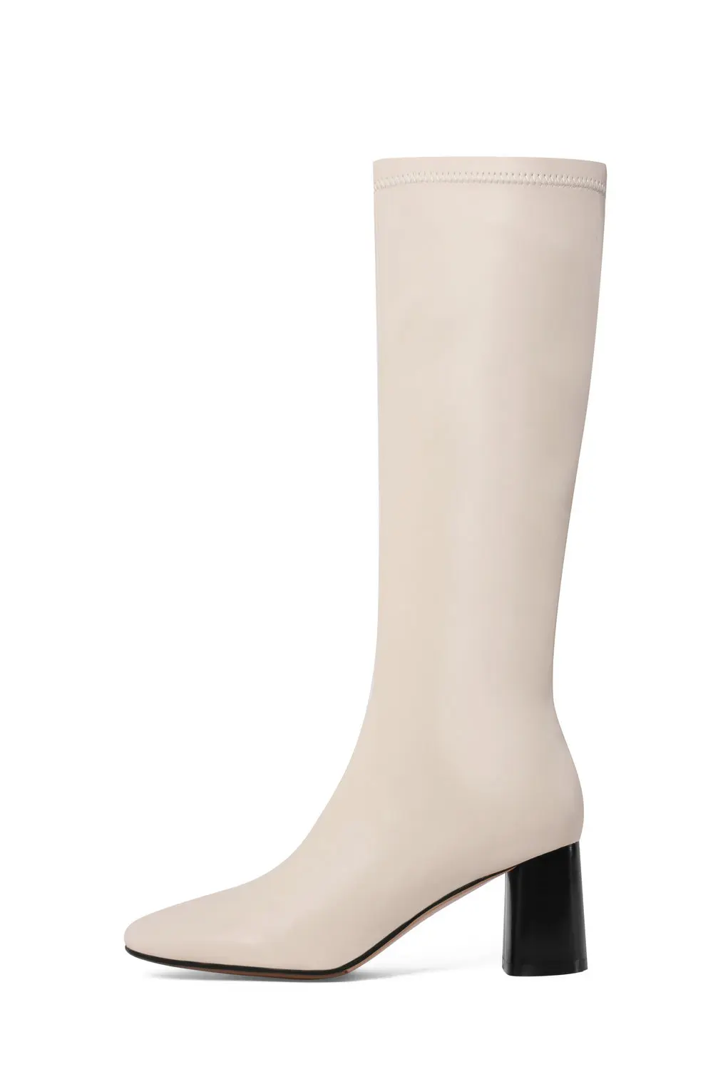 

SKLFGXZY winter Knee high boots Genuine leather Women boots 6.5cm high heels keep warm fashion Female boots cowhide Women shoes