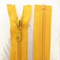 2pcs 5 golden 2530354050556070 cm detachable resin zipper opening automatic ecological locking plastic zipper sewing