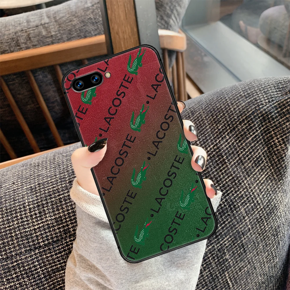 

LACOETE French luxury brand Phone Case Cover Hull For HUAWEI honor 7a 8s 8a 8x 9 9x 10 20 i Lite Pro black Etui Fashion Funda