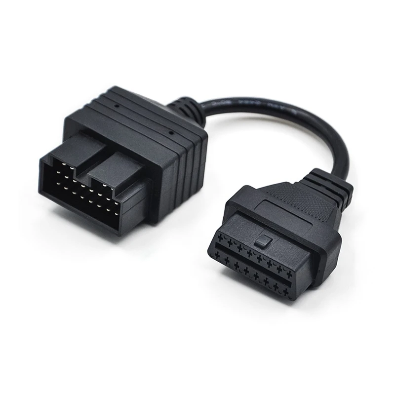 Best Adapters Convert For KIA 20PIN To OBD OBD2 Female 16Pin Interface Diagnostic OBDII Connector 20 Pin | Автомобили и мотоциклы