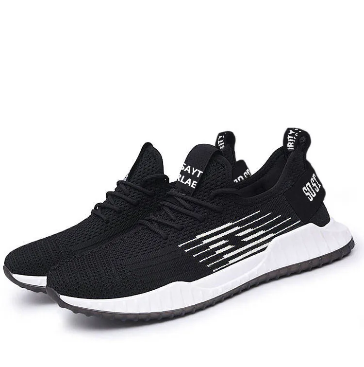 Мужские повседневные туфли Классические дышащие кроссовки на плоской подошве