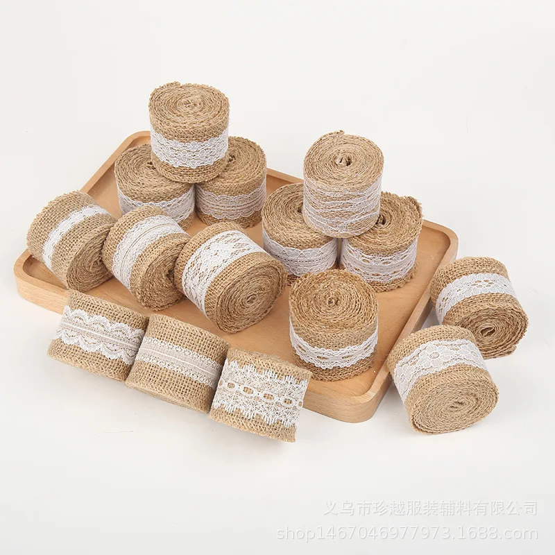 1 м/рулон лента из Натуральной Конопли 5 см|Ленты для шитья| |