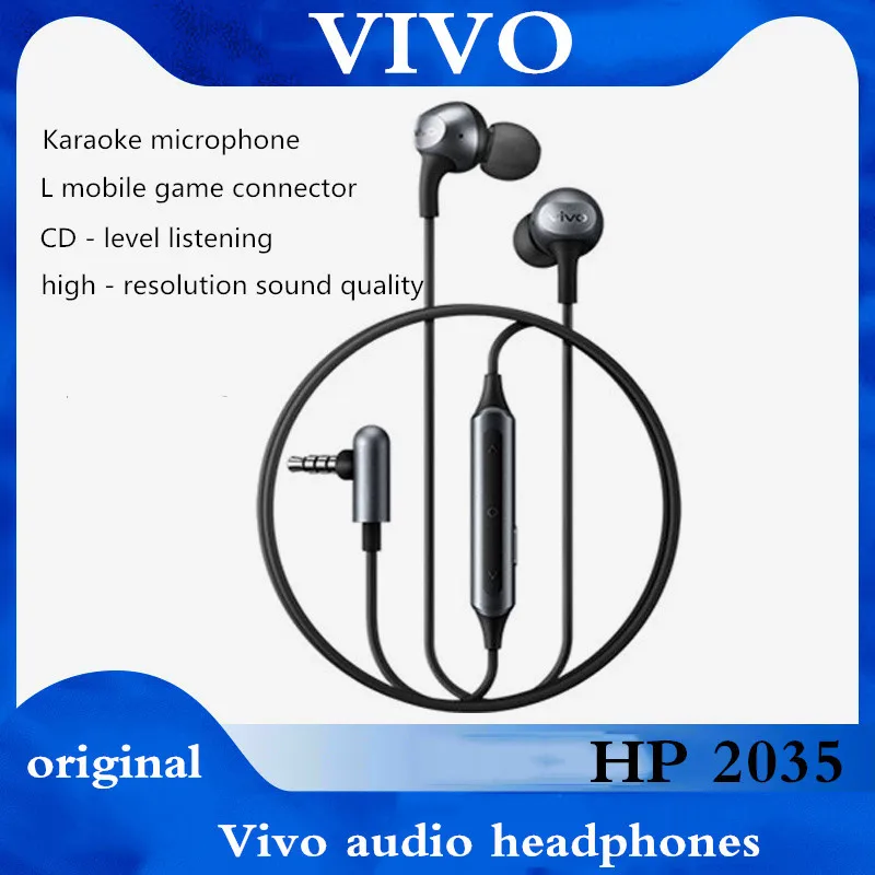 

Vivo in-ear game earphones wired with original iQOO