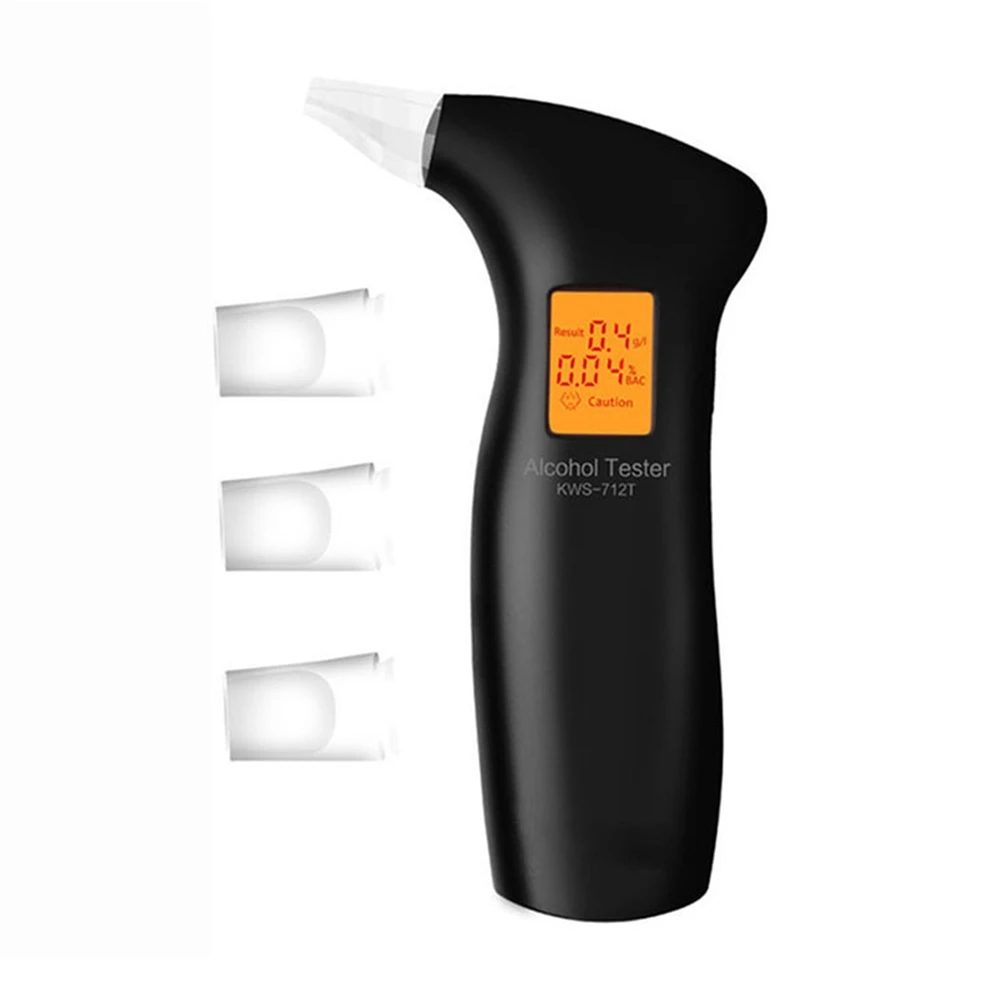 Портативный спиртовой тестер цифровой алкотестер светодиодный ем анализатор