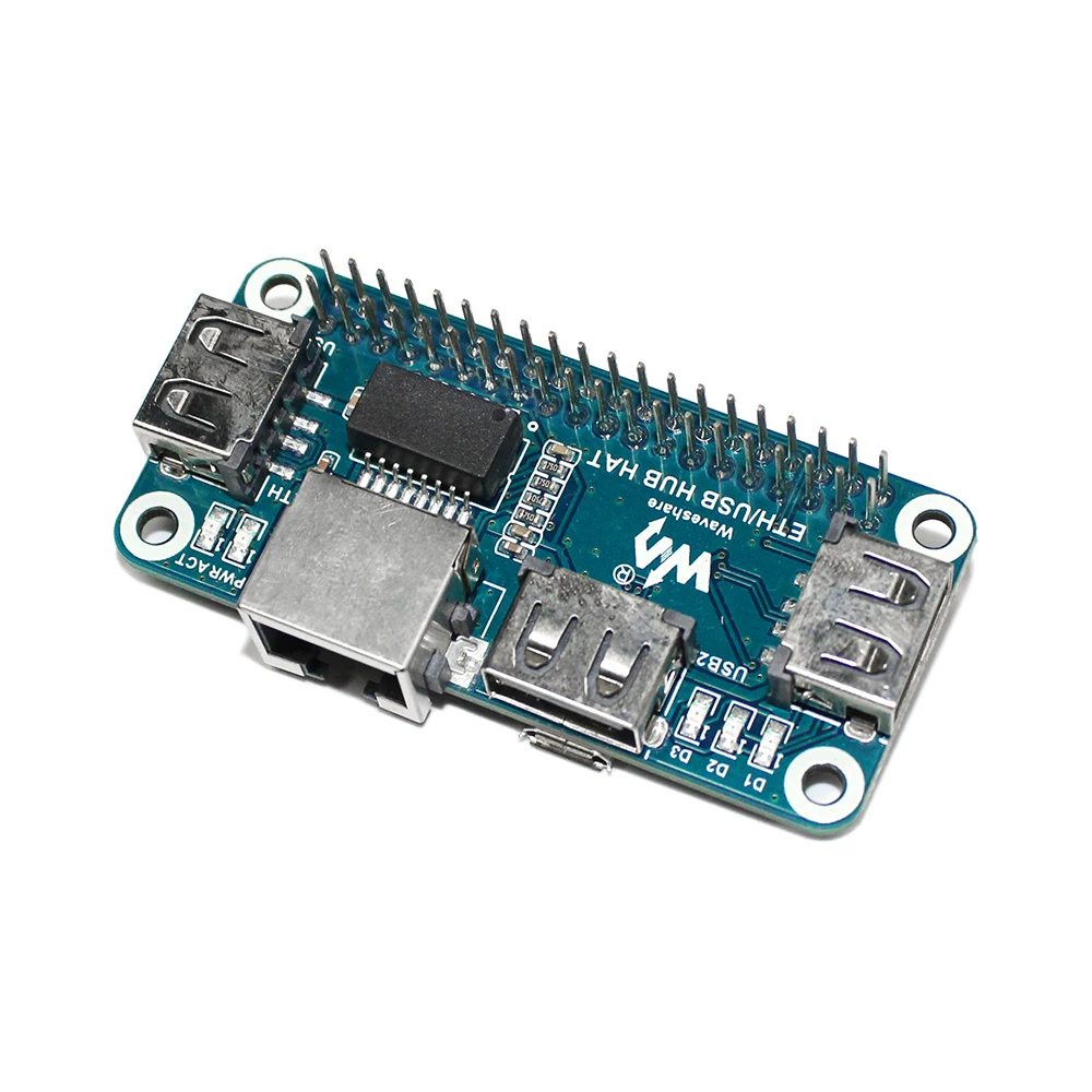 Разветвитель USB/Ethernet RJ45 для Raspberry PI 4 3b + / 3 2 Zero W сетевой порт usb-хаб | Компьютеры и