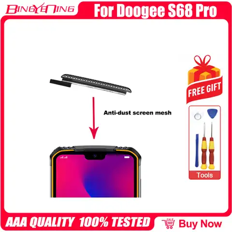 100% Новый оригинальный ресивер для наушников из Проволочной стали для телефона Doogee S68 Pro