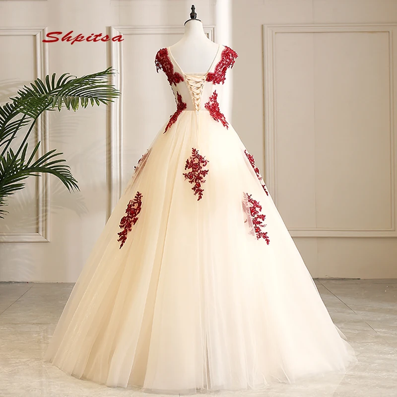 Милое бальное платье принцессы 16 дюймов с бисером для выпускного вечера на 15 лет |