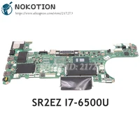 nokotion for lenovo thinkpad t470 laptop motherboard 01hw531 ct470 nm a931 main board sr2ez i7 6500u cpu ddr4