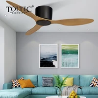 42 inch low floor fashion abs blade led ceiling fan light decoration dc ceiling fan lamp with remote control ventilador de techo