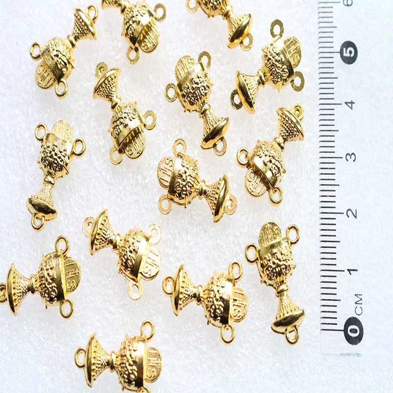 100 шт./медаль на ожерелье в центре религиозного Креста|Шармы| |