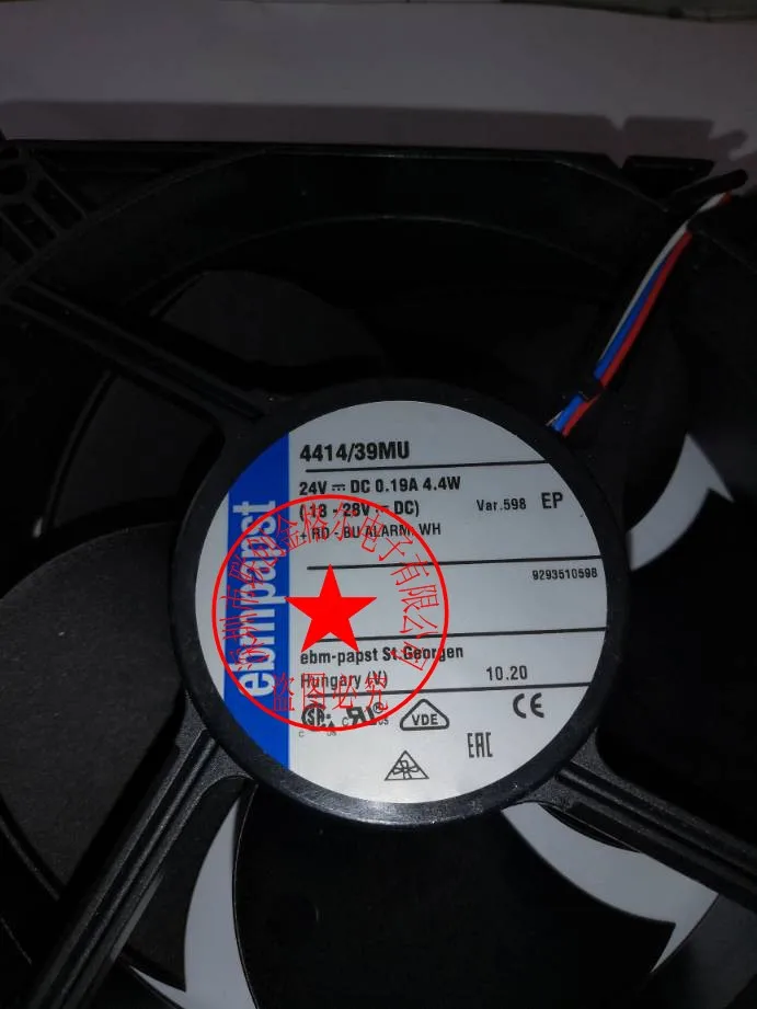 

BRAND NEW 4414/39MU 24V 0.19A 4.4W 3WIRES ORIGINAL GERMANY IMPORT FAN FANS
