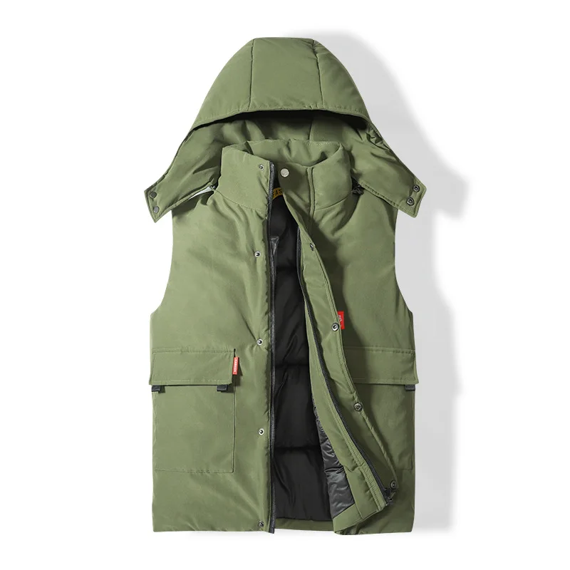 

Winter Sport Jacket Men Plus Size Sweatshirt Thick Fleece Thermal Hoodie Running Jogging Workout Casual Coat Vest Sportswear