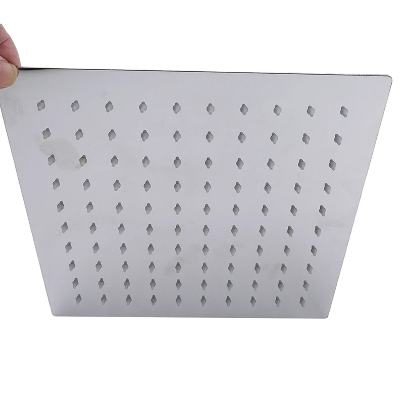 Квадратной круглой формы из нержавеющей стали ультра тонкая водопад дождь