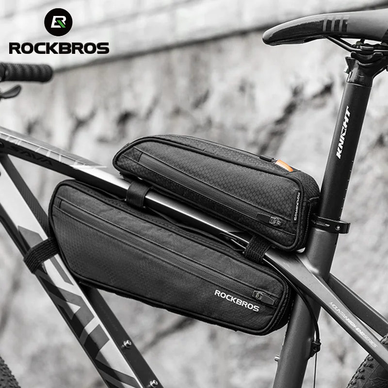 ROCKBROS Bicycle Bag MTB Road Multi Front Bag Frame Bag Triangle Bike Bag Tail Bag Set Daily Large Waterproof Cycling Panniers