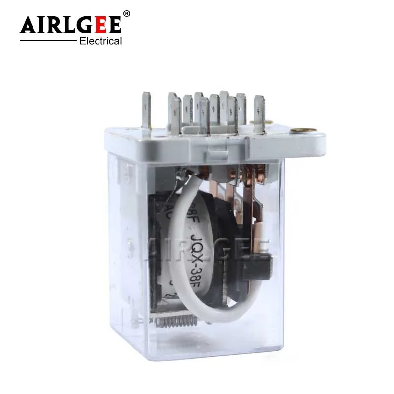 JQX-38F 3Z DC12V DC24V AC110V AC220V катушка 40A реле питания промежуточное электромагнитное 3PDT 11