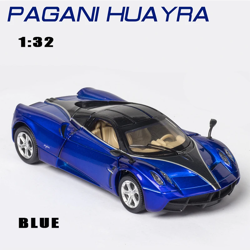 Новинка литая модель автомобиля 1:32 из сплава Pagani Huayra суперкар миниатюрный металлический автомобиль подарок на день рождения мальчика для д...