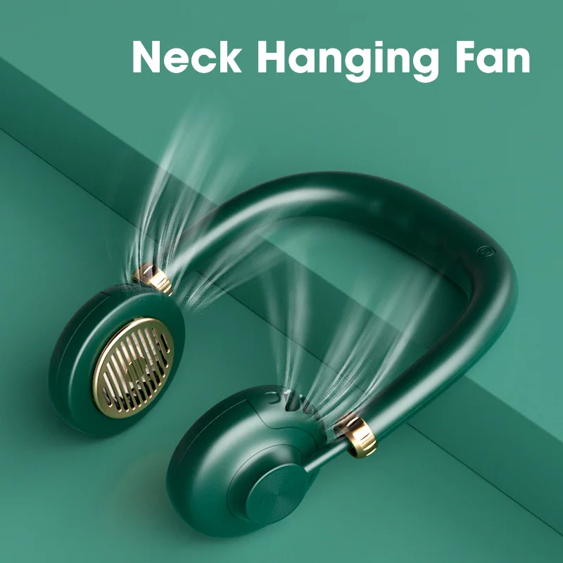 Вентилятор с шейным отверстием для подвешивания бесшумный портативный