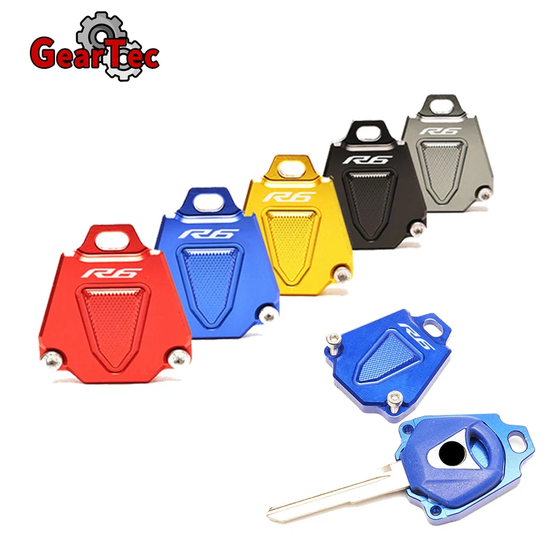 

Для Yamaha R6 YZFR6 2006-2021 2020 2019 аксессуары для мотоциклов ЧПУ алюминиевый Высококачественный чехол для ключей