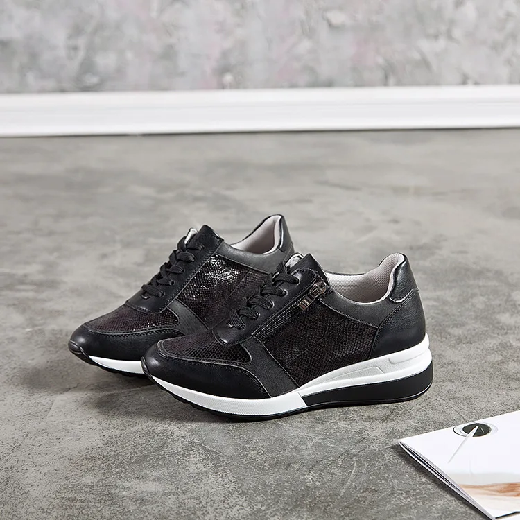 Женские кроссовки с вулканизированной подошвой из сетчатого материала|Женские и