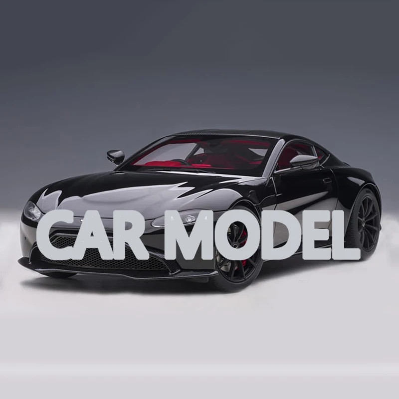 

Автомобили игрушечные из сплава в масштабе 1:18, Aston Martin Vantage 2019, модель автомобиля, детская Игрушечная машина, оригинальные аутентичные Детск...