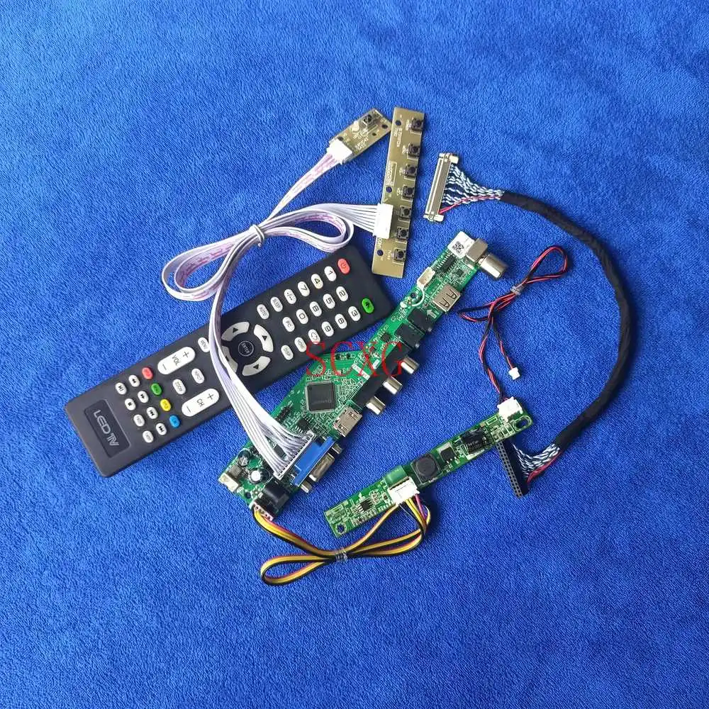 

Display drive board WLED Fit LTM215HT04/LTM215HT05/LTM215HT06 Analog Signal LVDS 30-Pin KIT 1920*1080 HDMI-compatible VGA USB AV