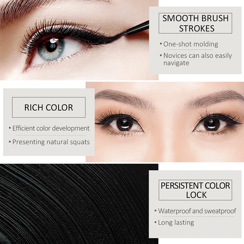 ZEESEA лучшая краска долговечная подводка для глаз ручка|Тени век и подводки| |