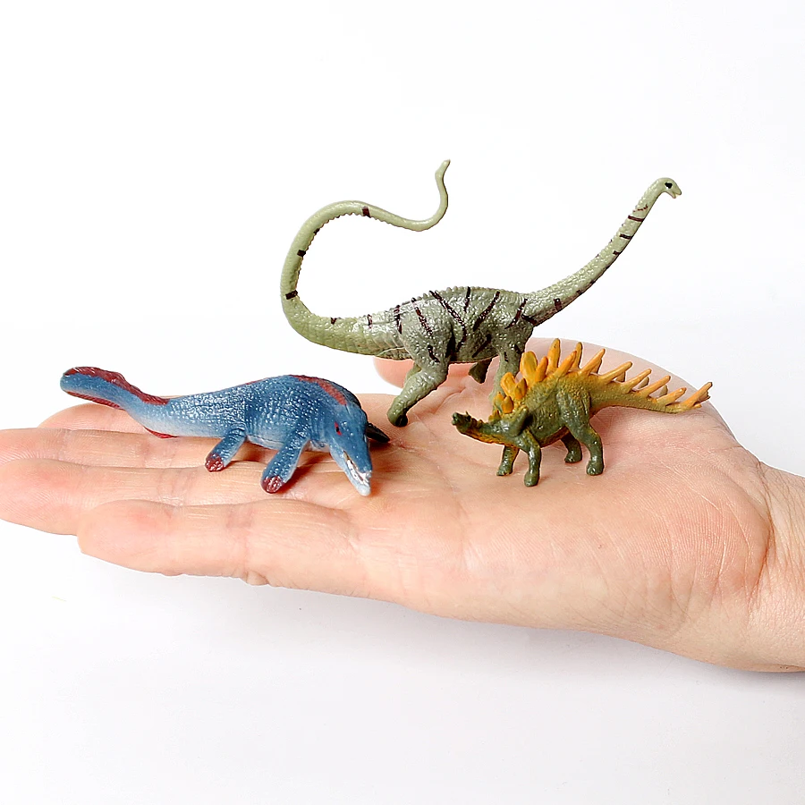 

Realistic 20PCS 1-2" Tiny Dinosaur Model Figures, Educational Dino Figurines Playset Easter Egg Christmas Birthday Gifts for Kid