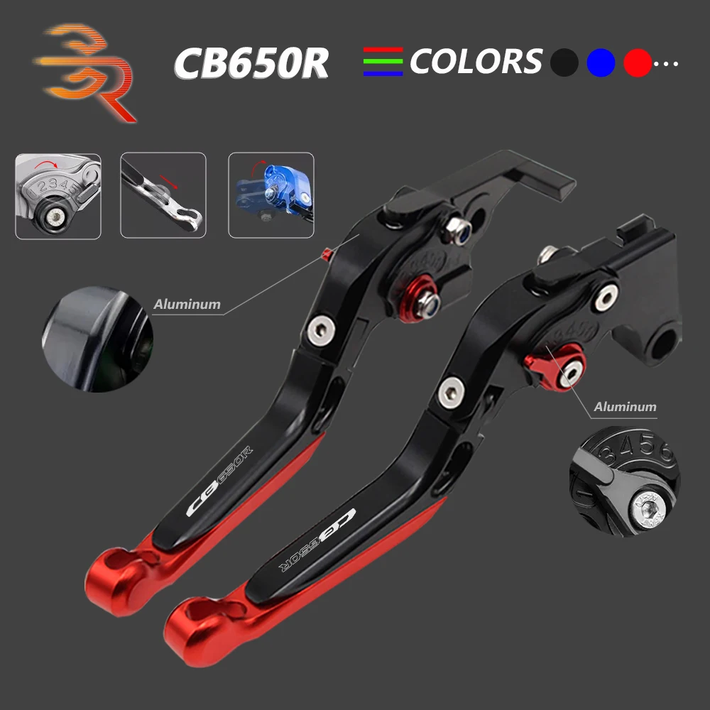 

2019 CB650R For Honda CB 650 R Brake Clutch Lever CNC Aluminum Adjustable Folding Extendable Parts Motorcycle Accessories